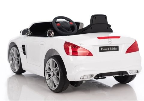 Auto na Akumulator Mercedes SL Biały Auto na Akumulator Mercedes SL Biały