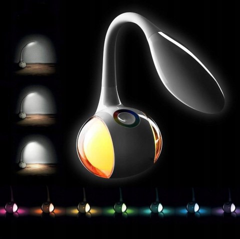 Lampka na biurko szkolna nocna Led Rgb T3 Lampka na biurko szkolna nocna Led Rgb T3