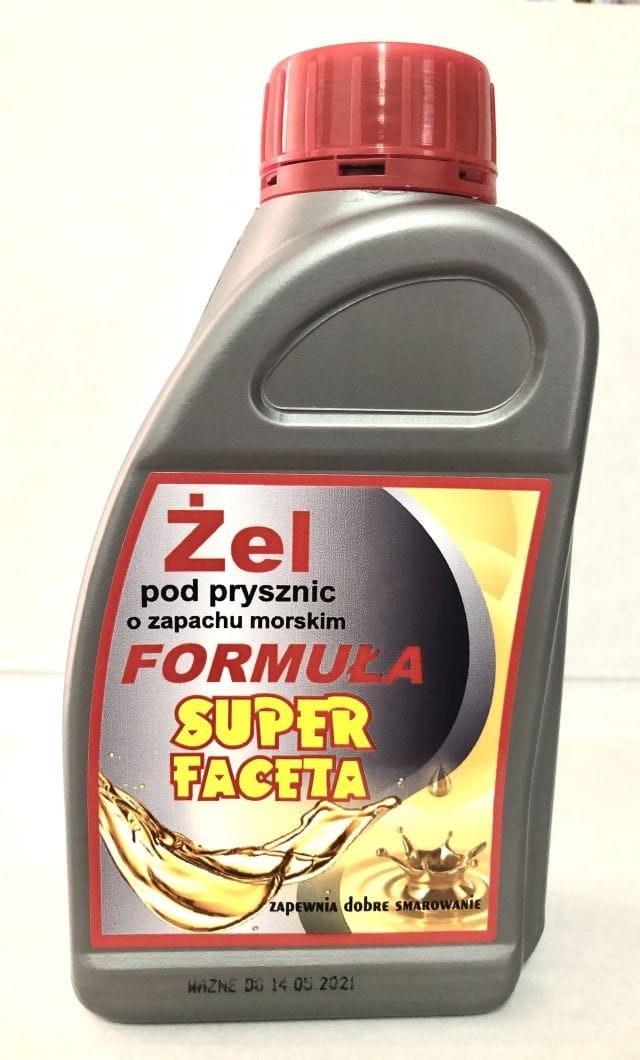 Żel pod prysznic - Formuła Super Faceta