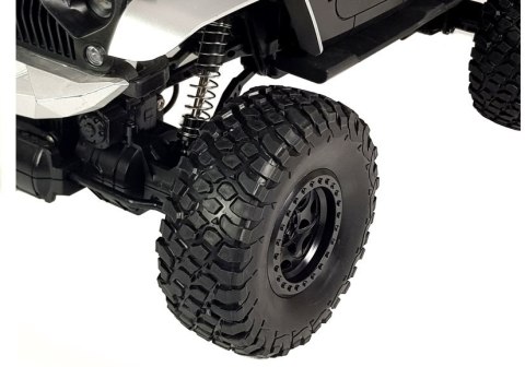 Auto Zdalnie Sterowane Jeep Gigant 1:8 Czarny Auto Zdalnie Sterowane Jeep Gigant 1:8 Czarny