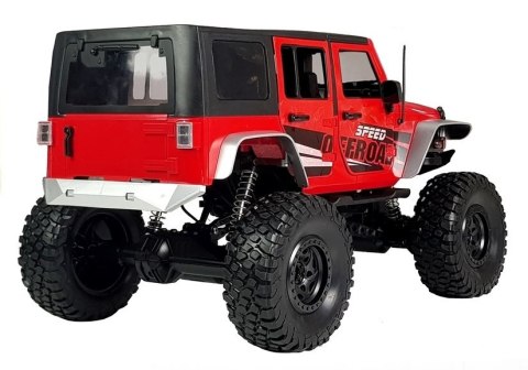 Auto Zdalnie Sterowane Jeep Gigant 1:8 Czerwone Auto Zdalnie Sterowane Jeep Gigant 1:8 Czerwone