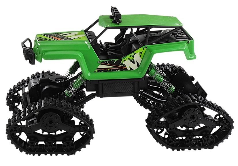 Auto Zdalnie Sterowane R/C 1:12 Zielony Auto Zdalnie Sterowane R/C 1:12 Zielony