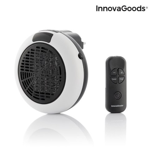 Ceramiczny Grzejnik Elektryczny z Pilotem 600W Gniazdkowy Ceramiczny Grzejnik Elektryczny z Pilotem 600W Gniazdkowy