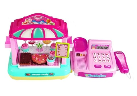 Kasa Fiskalna + Stragan Słodkości Candy shop 35PCS Kasa Fiskalna + Stragan Słodkości Candy shop 35PCS