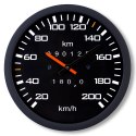 Zegar Prędkościomierz - cichy mechanizm