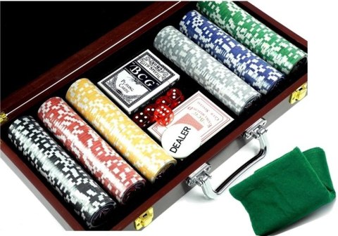 Zestaw Gra Poker Set w Walizce Black Jack 2784 Zestaw Gra Poker Set w Walizce Black Jack 2784