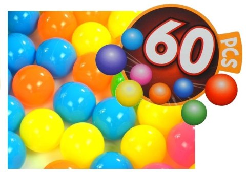 Namiot Tipi Indiański Dom Zabaw + 60 Piłek 155 cm Namiot Tipi Indiański Dom Zabaw + 60 Piłek 155 cm