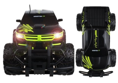 Ogromny Jeep Rampage R/C Czarny MONSTER TRUCK Ogromny Jeep Rampage R/C Czarny MONSTER TRUCK