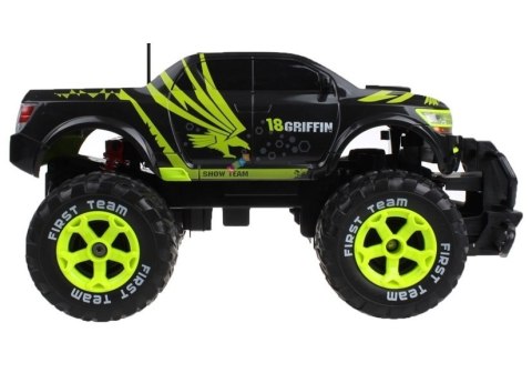 Ogromny Jeep Rampage R/C Czarny MONSTER TRUCK Ogromny Jeep Rampage R/C Czarny MONSTER TRUCK