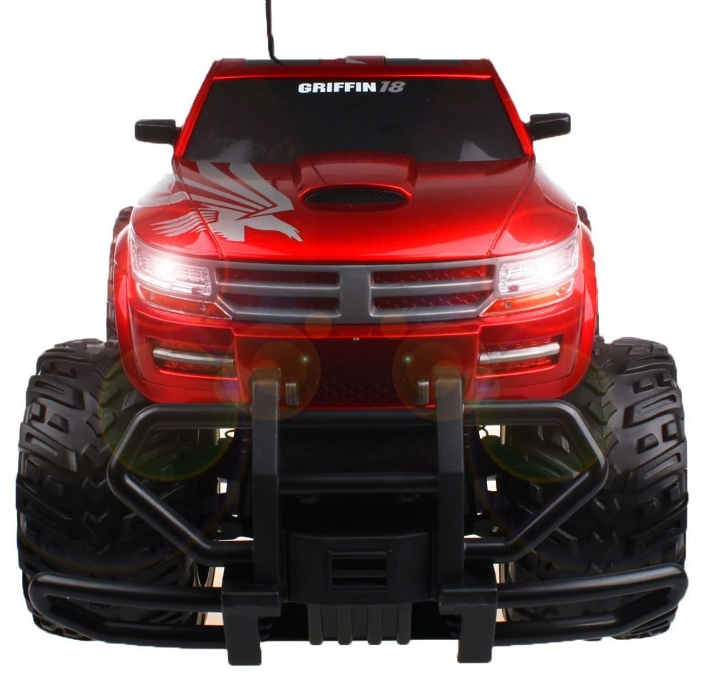 Ogromny Jeep Rampage R/C Czerwony MONSTER TRUCK Ogromny Jeep Rampage R/C Czerwony MONSTER TRUCK