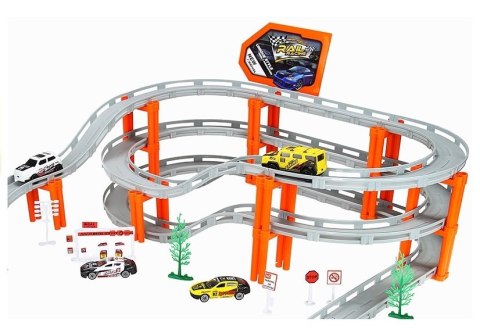 Tor Samochodowy Rail Racing Metalowe Autka 12km/h Tor Samochodowy Rail Racing Metalowe Autka 12km/h