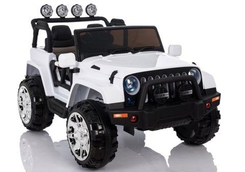 Auto na Akumulator Jeep 4x4 A999 Biały Auto na Akumulator Jeep 4x4 A999 Biały