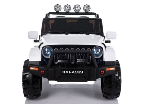Auto na Akumulator Jeep 4x4 A999 Biały Auto na Akumulator Jeep 4x4 A999 Biały