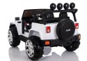 Auto na Akumulator Jeep 4x4 A999 Biały Auto na Akumulator Jeep 4x4 A999 Biały
