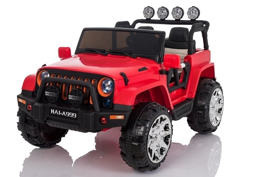 Auto na Akumulator Jeep 4x4 A999 Czerwony Auto na Akumulator Jeep 4x4 A999 Czerwony