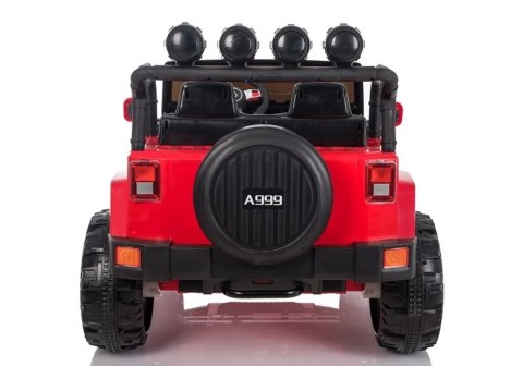 Auto na Akumulator Jeep 4x4 A999 Czerwony Auto na Akumulator Jeep 4x4 A999 Czerwony