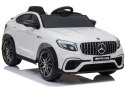 Auto na Akumulator Mercedes GLC 63S Biały Auto na Akumulator Mercedes GLC 63S Biały
