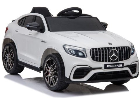 Auto na Akumulator Mercedes GLC 63S Biały Auto na Akumulator Mercedes GLC 63S Biały