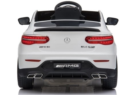 Auto na Akumulator Mercedes GLC 63S Biały Auto na Akumulator Mercedes GLC 63S Biały