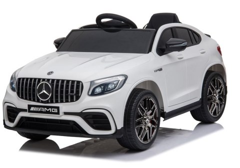 Auto na Akumulator Mercedes GLC 63S Biały Auto na Akumulator Mercedes GLC 63S Biały