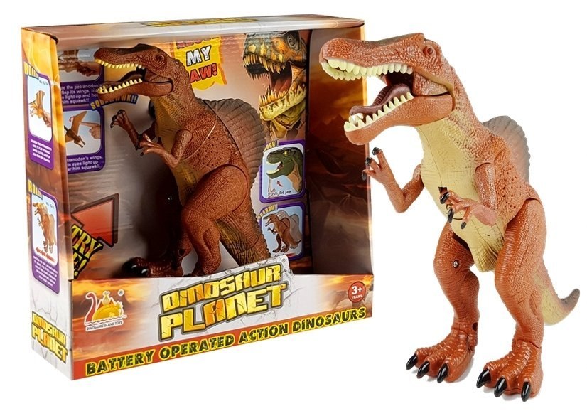 Duży Dinozaur Na Baterie Chodzi Ryczy Tyranozaur Duży Dinozaur Na Baterie Chodzi Ryczy Tyranozaur