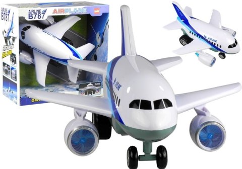 Duży Samolot Boeing Airplane Światło Dźwięk 33 cm Duży Samolot Boeing Airplane Światło Dźwięk 33 cm