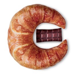 Grzejący Rogal - Poduszka Gigantyczny Croissant