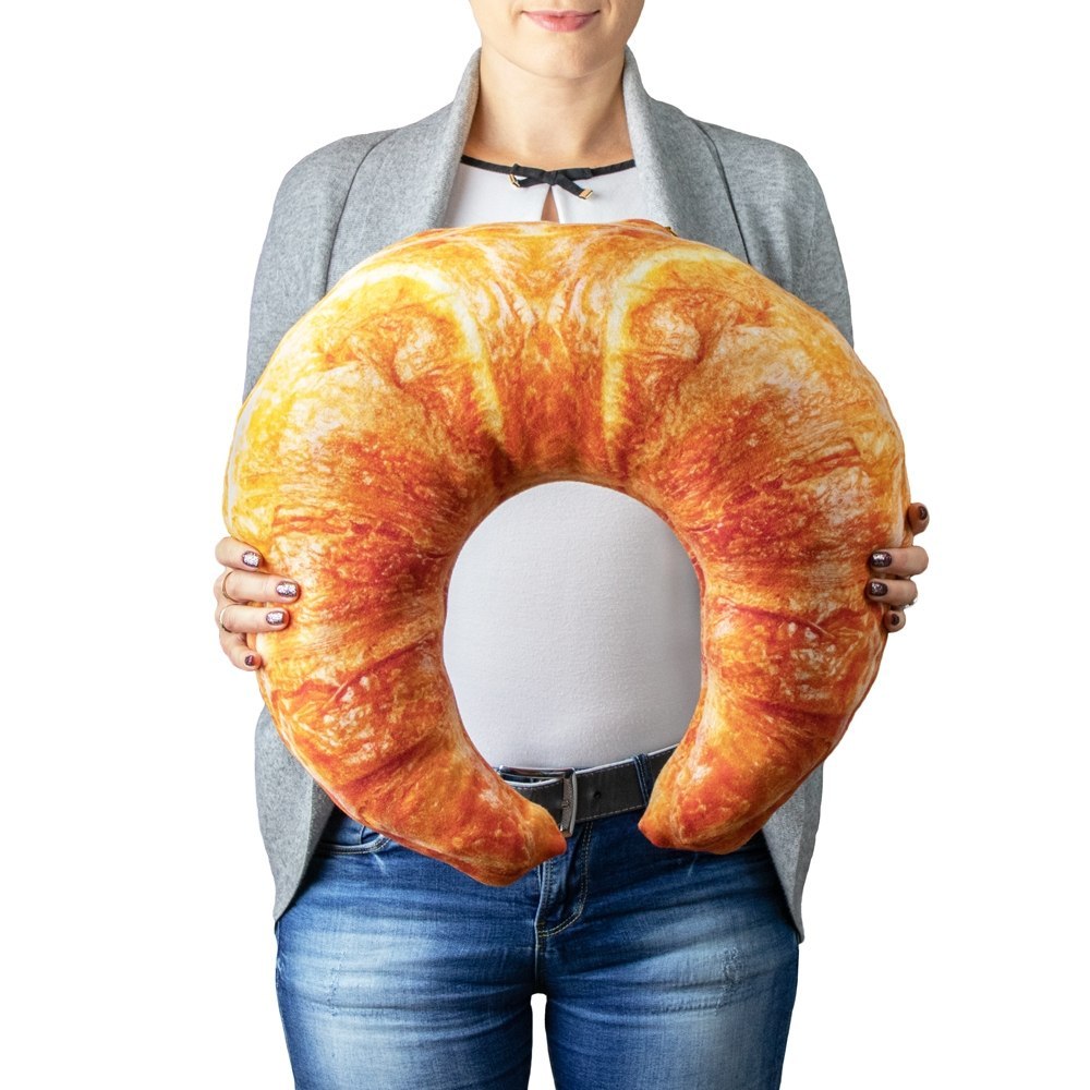 Grzejący Rogal - Poduszka Gigantyczny Croissant