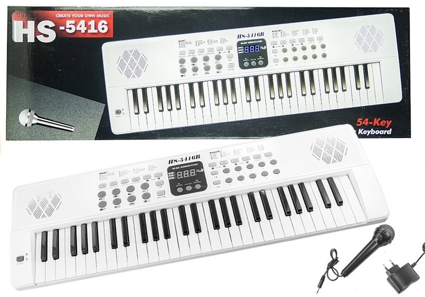 KEYBOARD ORGANY HS5416 54 KLAWISZE KEYBOARD ORGANY HS5416 54 KLAWISZE