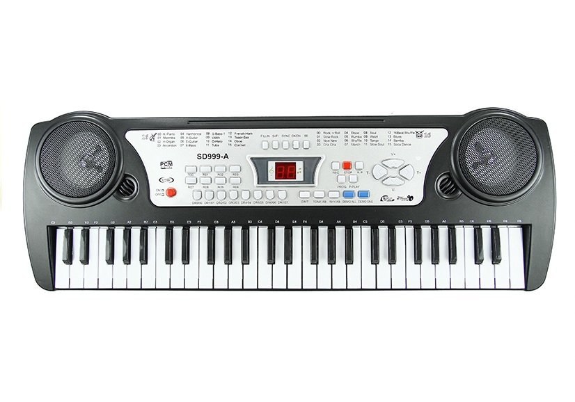 Multifunkcyjny Duży Keyboard 54 Klawisze LED Multifunkcyjny Duży Keyboard 54 Klawisze LED