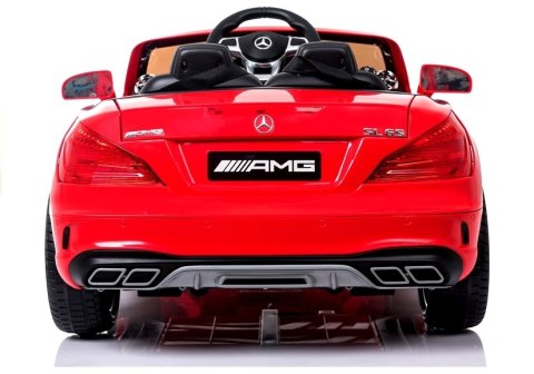 Pojazd na Akumulator Mercedes SL65 LCD Czerwony Pojazd na Akumulator Mercedes SL65 LCD Czerwony