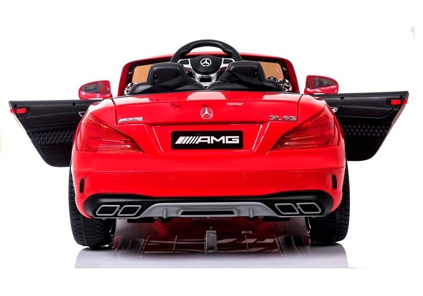 Pojazd na Akumulator Mercedes SL65 LCD Czerwony Pojazd na Akumulator Mercedes SL65 LCD Czerwony