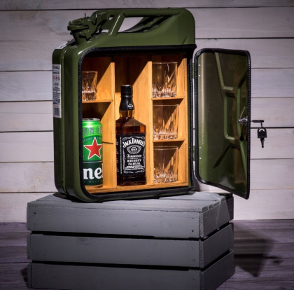 Barek Kanister 20 litrowy + 3 szklanki