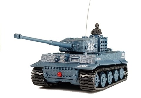 Czołg Zdalnie Sterowany z Dźwiękiem 1:72 Szary Czołg Zdalnie Sterowany z Dźwiękiem 1:72 Szary