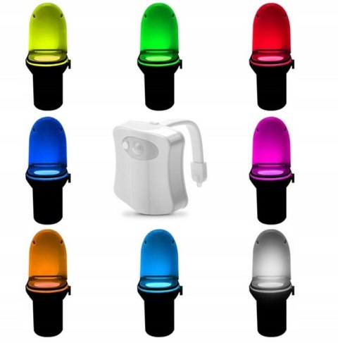 Lampka Led do WC z czujnikiem ruchu Lampka Led do WC z czujnikiem ruchu