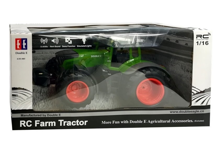Zdalnie Sterowany Traktor 1:16 Double E Zdalnie Sterowany Traktor 1:16 Double E