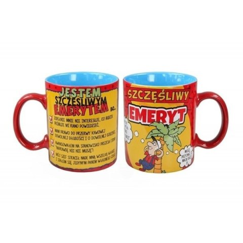 Kubek The Best Szczęśliwy emeryt Kubek The Best Szczęśliwy emeryt