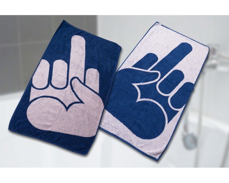 Ręcznik środkowy palec