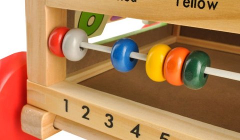 Pchacz drewniany - kostka edukacyjna Pchacz drewniany - kostka edukacyjna