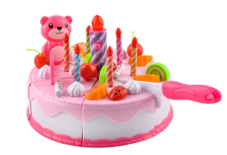 Tort urodzinowy - 80 elementów