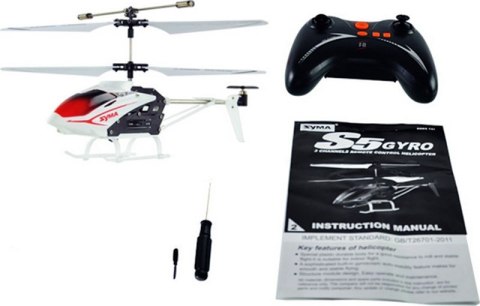 Helikopter Zdalnie Sterowany RC Syma S5 3CH Helikopter Zdalnie Sterowany RC Syma S5 3CH