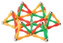 Klocki magnetyczne 3D - 130 elementów Klocki magnetyczne 3D - 130 elementów