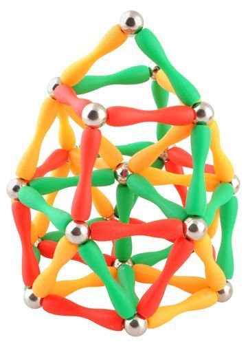 Klocki magnetyczne 3D - 130 elementów Klocki magnetyczne 3D - 130 elementów