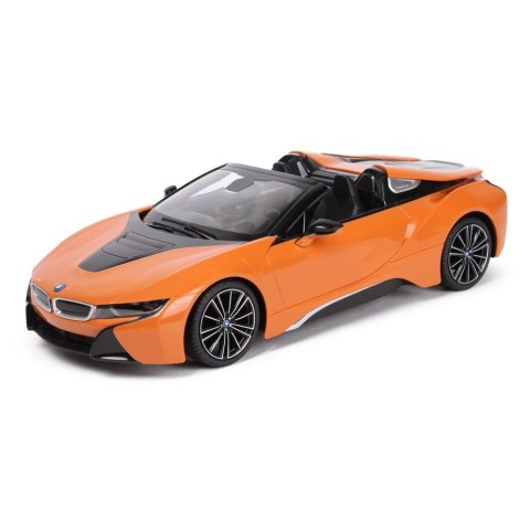 Auto R/C BMW i8 Roadster Rastar 1:14 Pomarańczowy Auto R/C BMW i8 Roadster Rastar 1:14 Pomarańczowy
