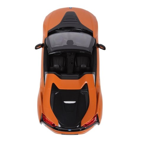 Auto R/C BMW i8 Roadster Rastar 1:14 Pomarańczowy Auto R/C BMW i8 Roadster Rastar 1:14 Pomarańczowy