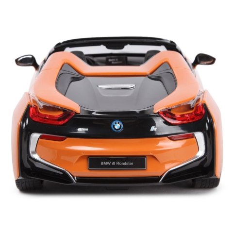 Auto R/C BMW i8 Roadster Rastar 1:14 Pomarańczowy Auto R/C BMW i8 Roadster Rastar 1:14 Pomarańczowy