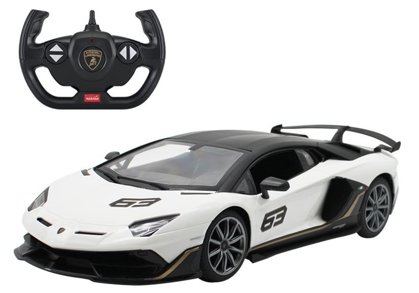 Auto R/C Lamborghini Aventador Rastar 1:14 Biały Auto R/C Lamborghini Aventador Rastar 1:14 Biały