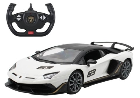 Auto R/C Lamborghini Aventador Rastar 1:14 Biały Auto R/C Lamborghini Aventador Rastar 1:14 Biały