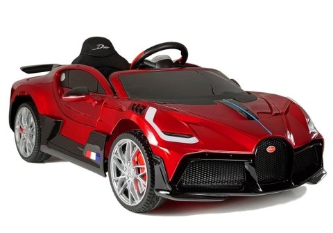 Auto na Akumulator Bugatti Divo Cerwony Lakier Auto na Akumulator Bugatti Divo Cerwony Lakier