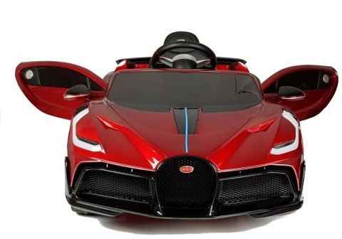 Auto na Akumulator Bugatti Divo Cerwony Lakier Auto na Akumulator Bugatti Divo Cerwony Lakier
